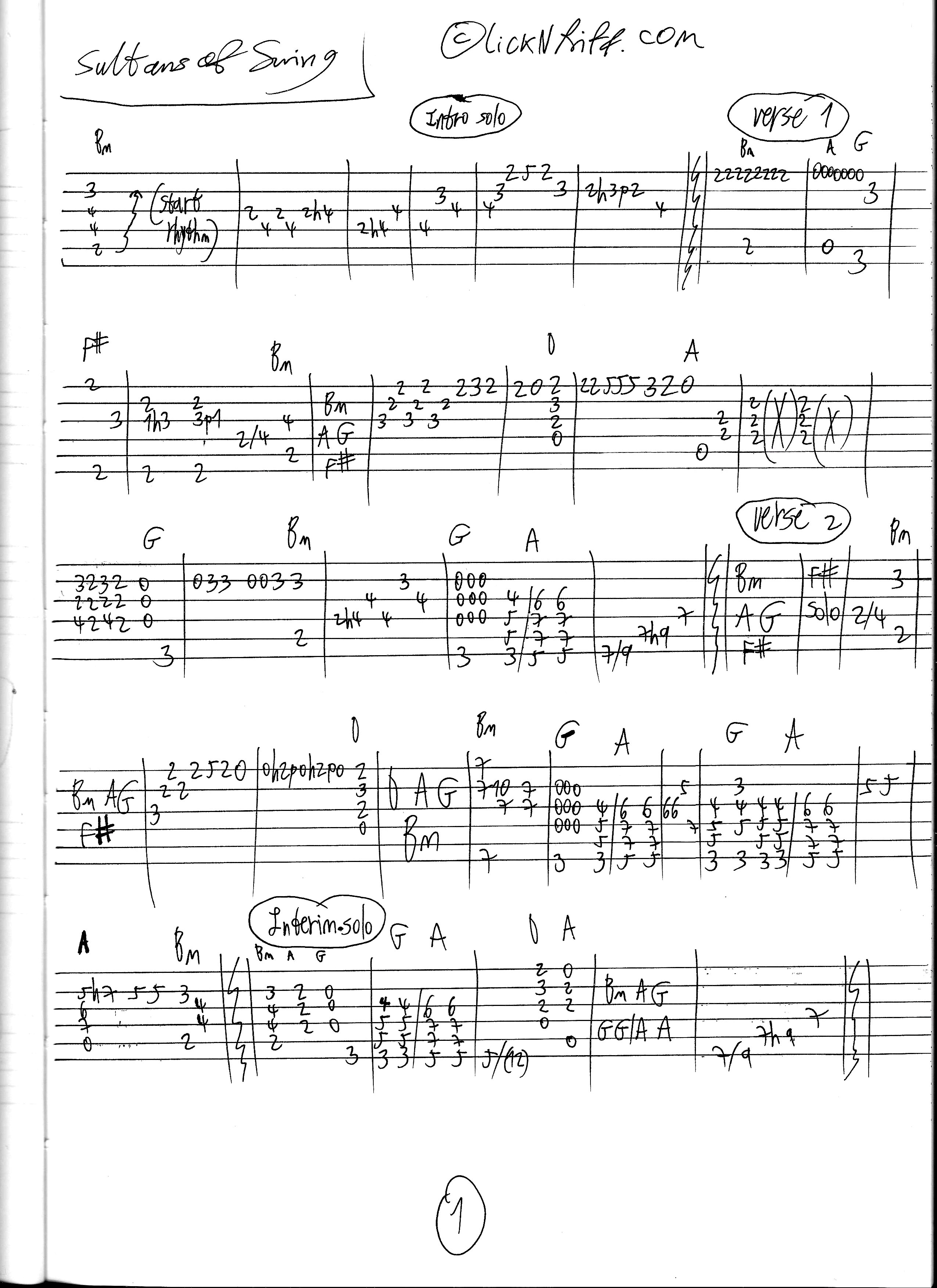 Dire Straits Sultans of Swing Lyrics Genius Lyrics