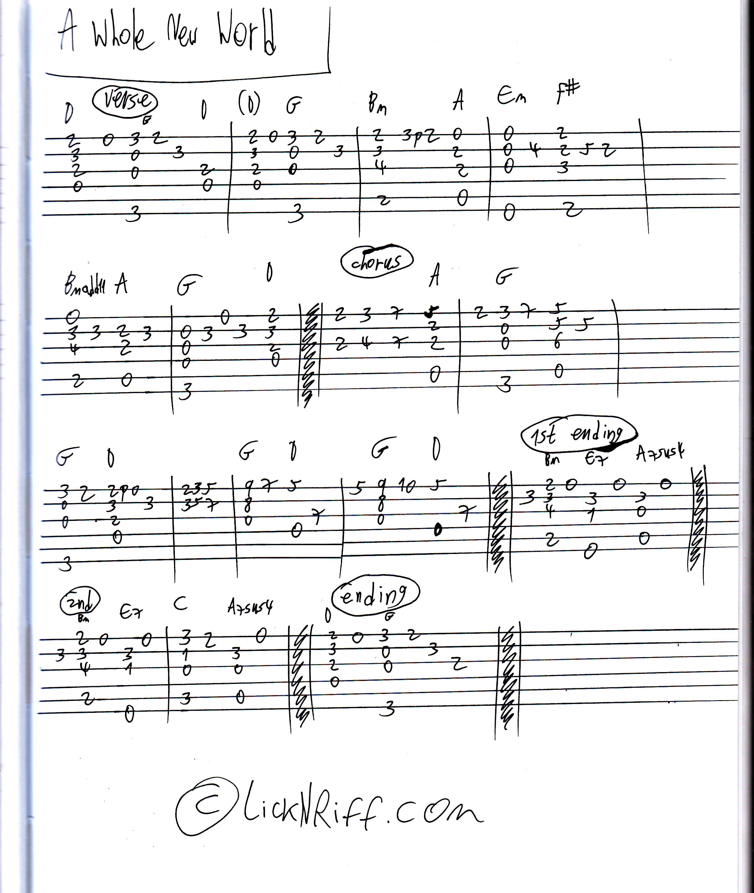 A Whole New World Lickn Riff Create Your Own Guitar Legacy A Whole New World Lickn Riff Create Your Own Guitar Legacy